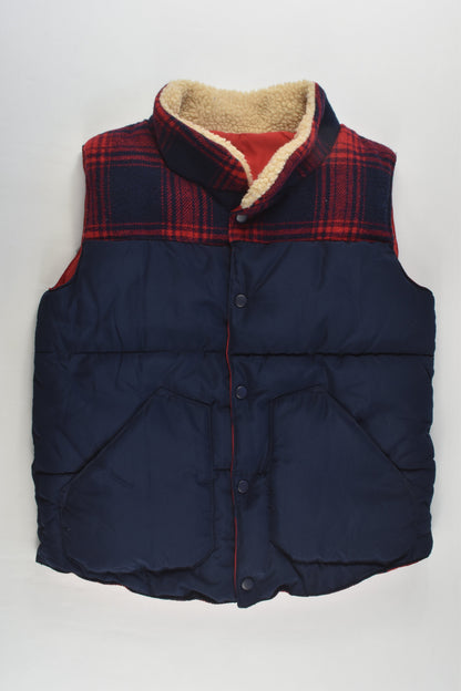 Brand Unknown Size approx 4-5 Reversible Puffer Vest