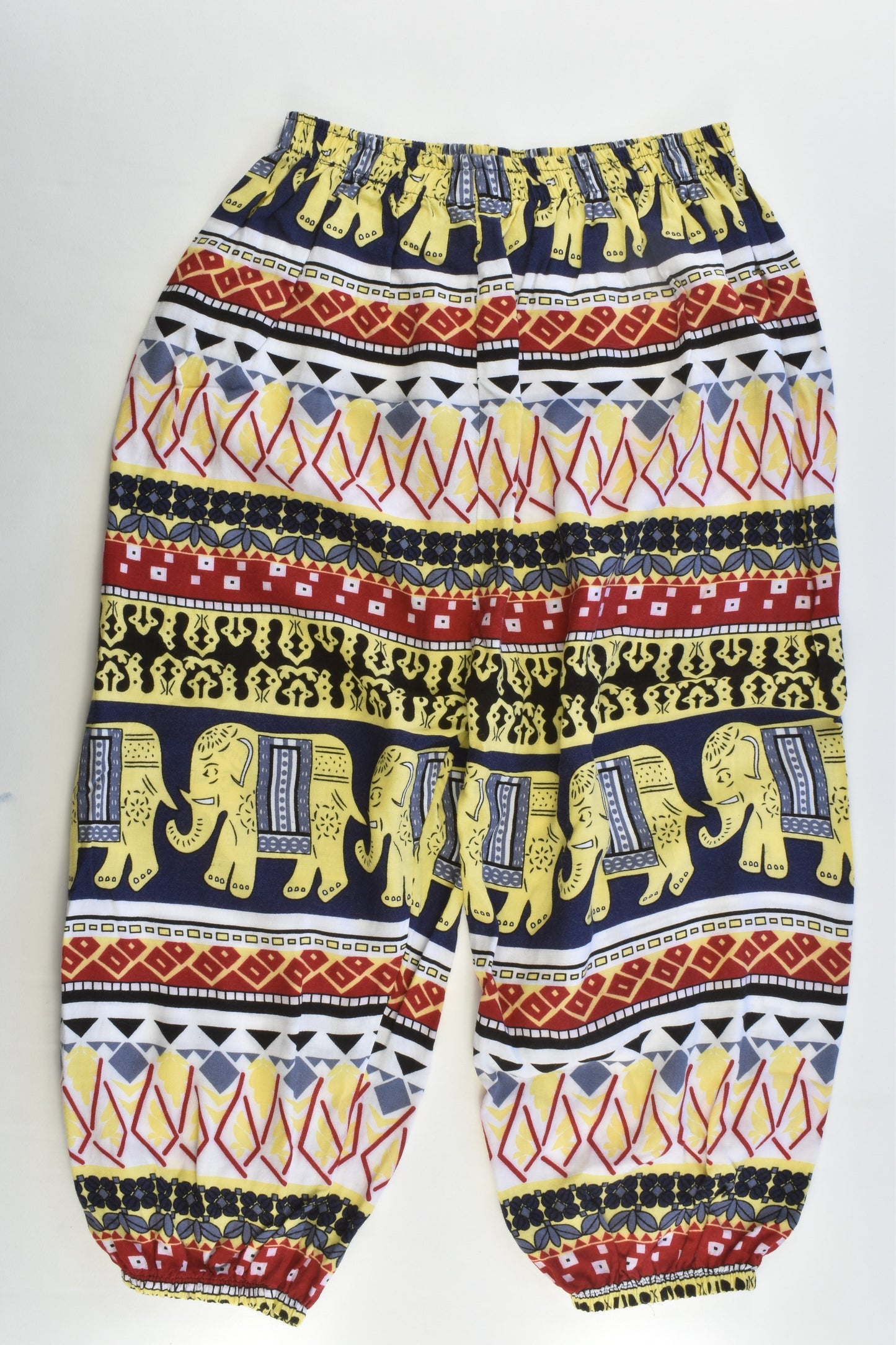 Brand Unknown Size approx 4-8 Elephant Lightweight Baggy Pants