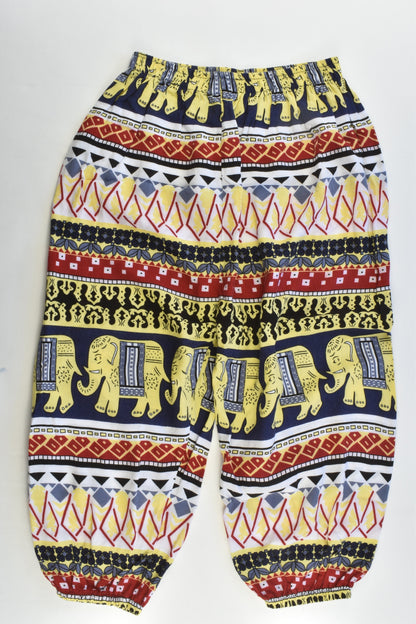 Brand Unknown Size approx 4-8 Elephant Lightweight Baggy Pants
