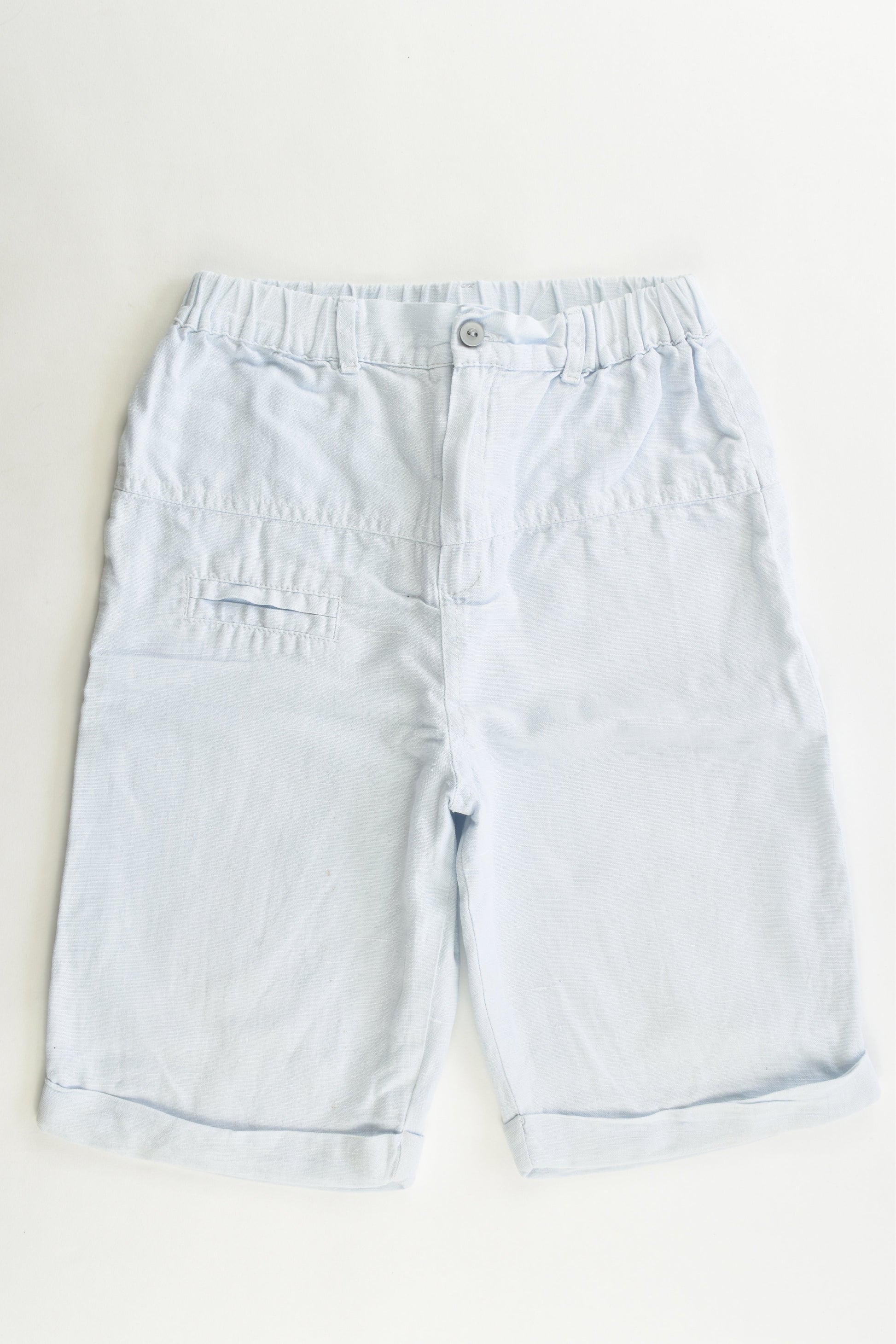 Brand Unknown Size approx 5/6 Lined Linen/Cotton Shorts