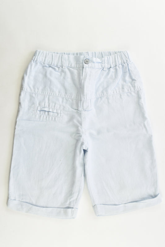 Brand Unknown Size approx 5/6 Lined Linen/Cotton Shorts