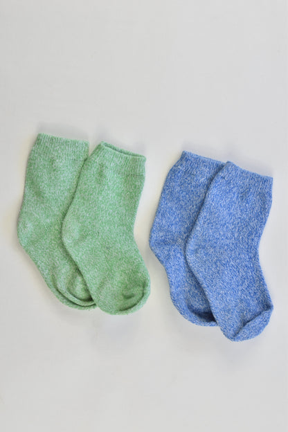 Brand Unknown Size approx 6-12 months Socks