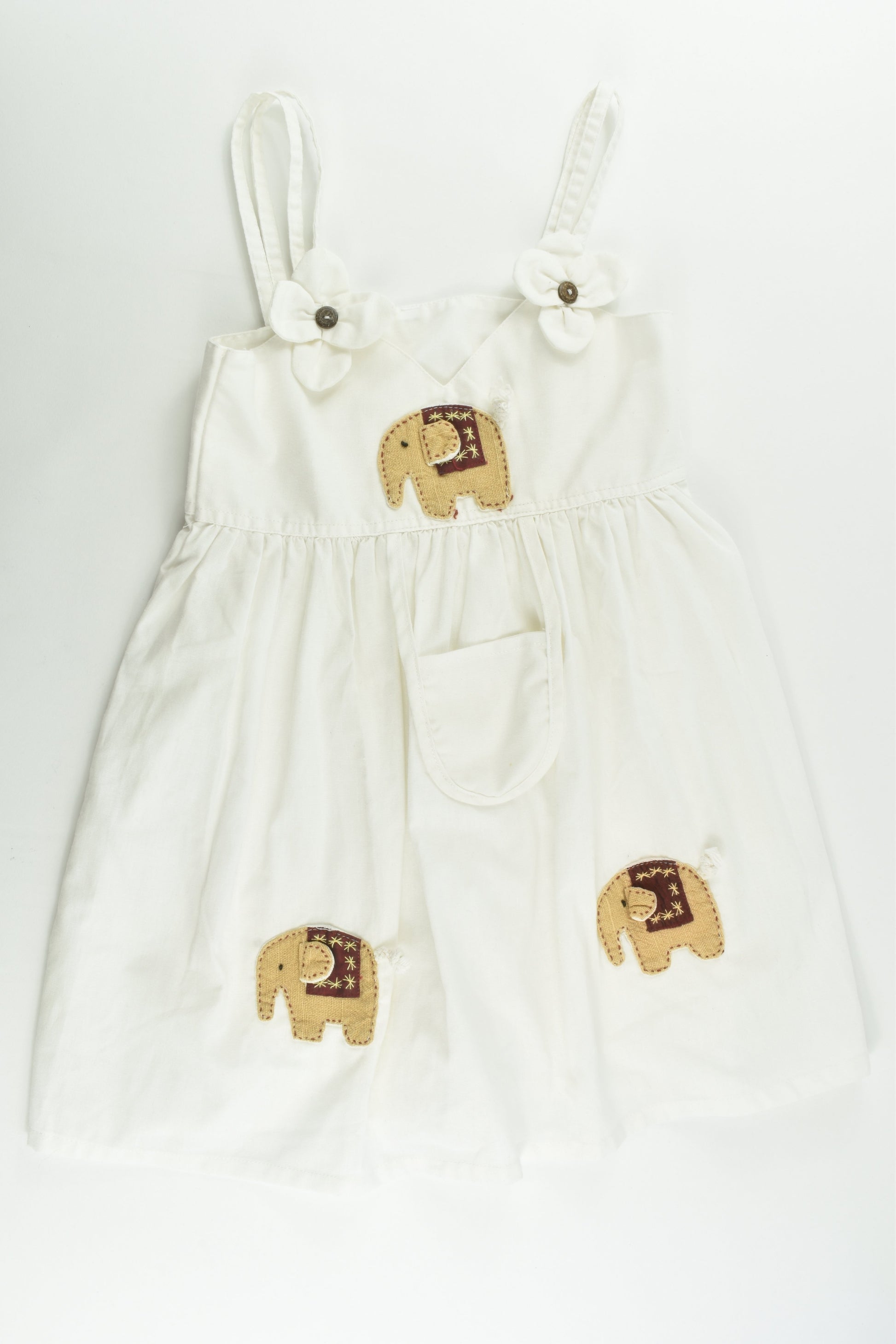 Brand Unknown Size approx 6-8 Elephant Dress