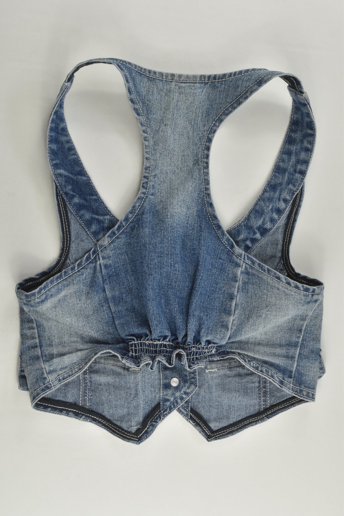 Brand Unknown Size approx 8-10 Denim Vest