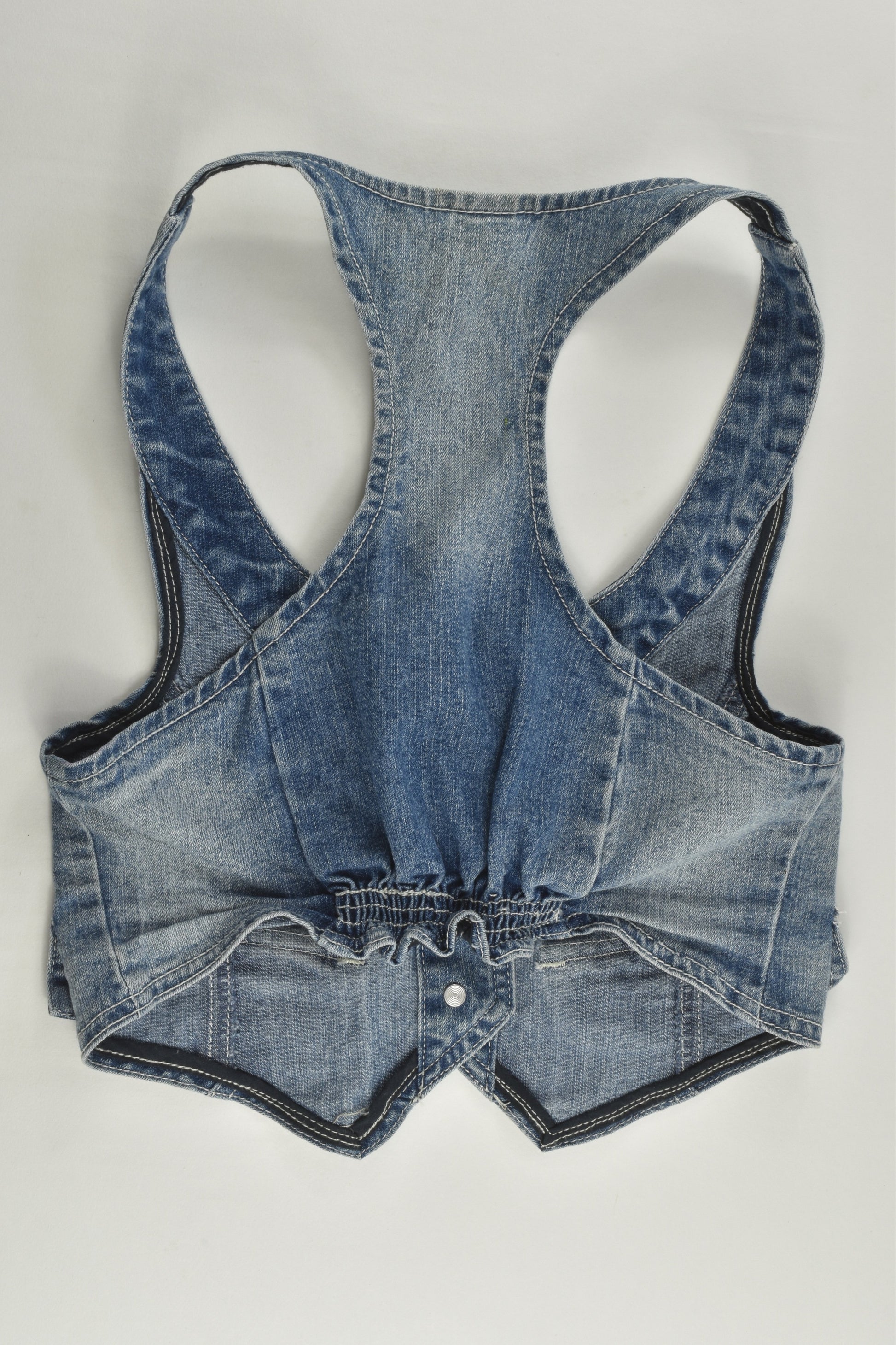 Brand Unknown Size approx 8-10 Denim Vest