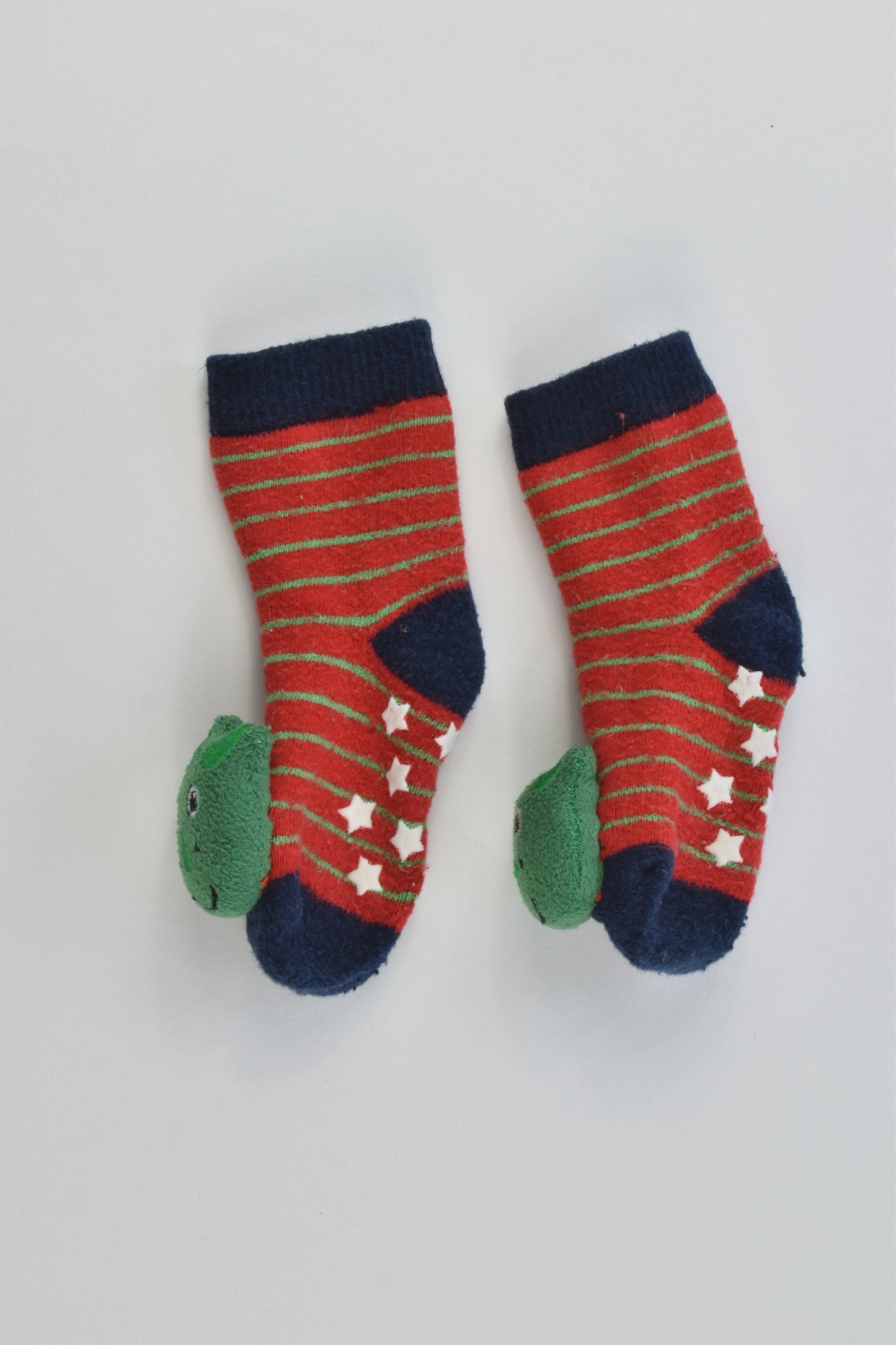 Brand Unknown Size approx up to 6 months Dinosaur Socks with Bell