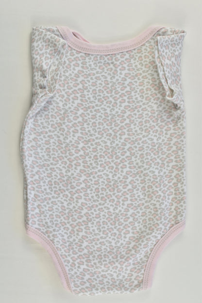 Brand Unknown (US) Size 00 (3-6 months) Leopard Bodysuit