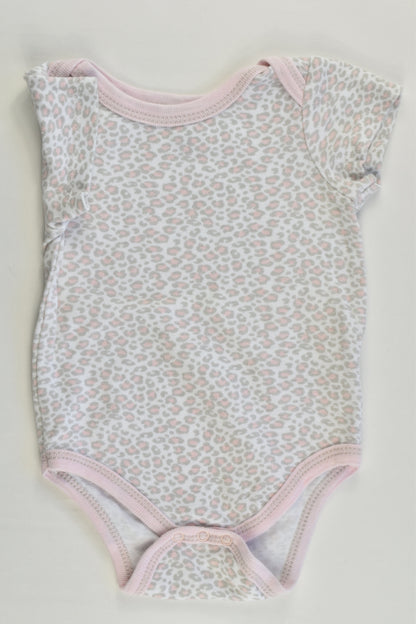 Brand Unknown (US) Size 00 (3-6 months) Leopard Bodysuit