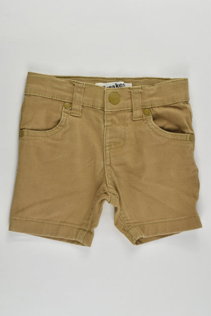 Breakers Size 0 Stretchy Shorts
