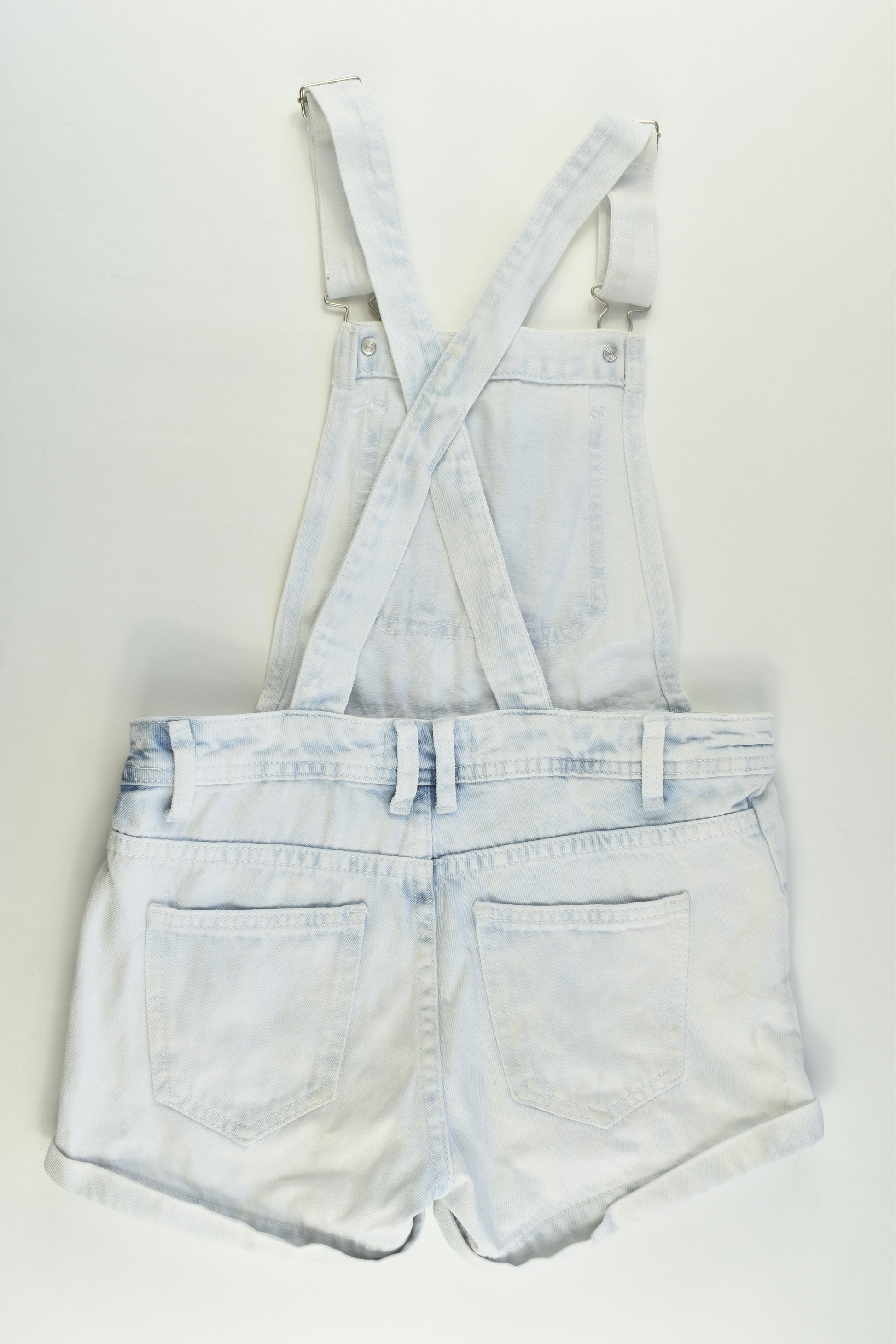 Breakers Size 10 Short Denim Overalls