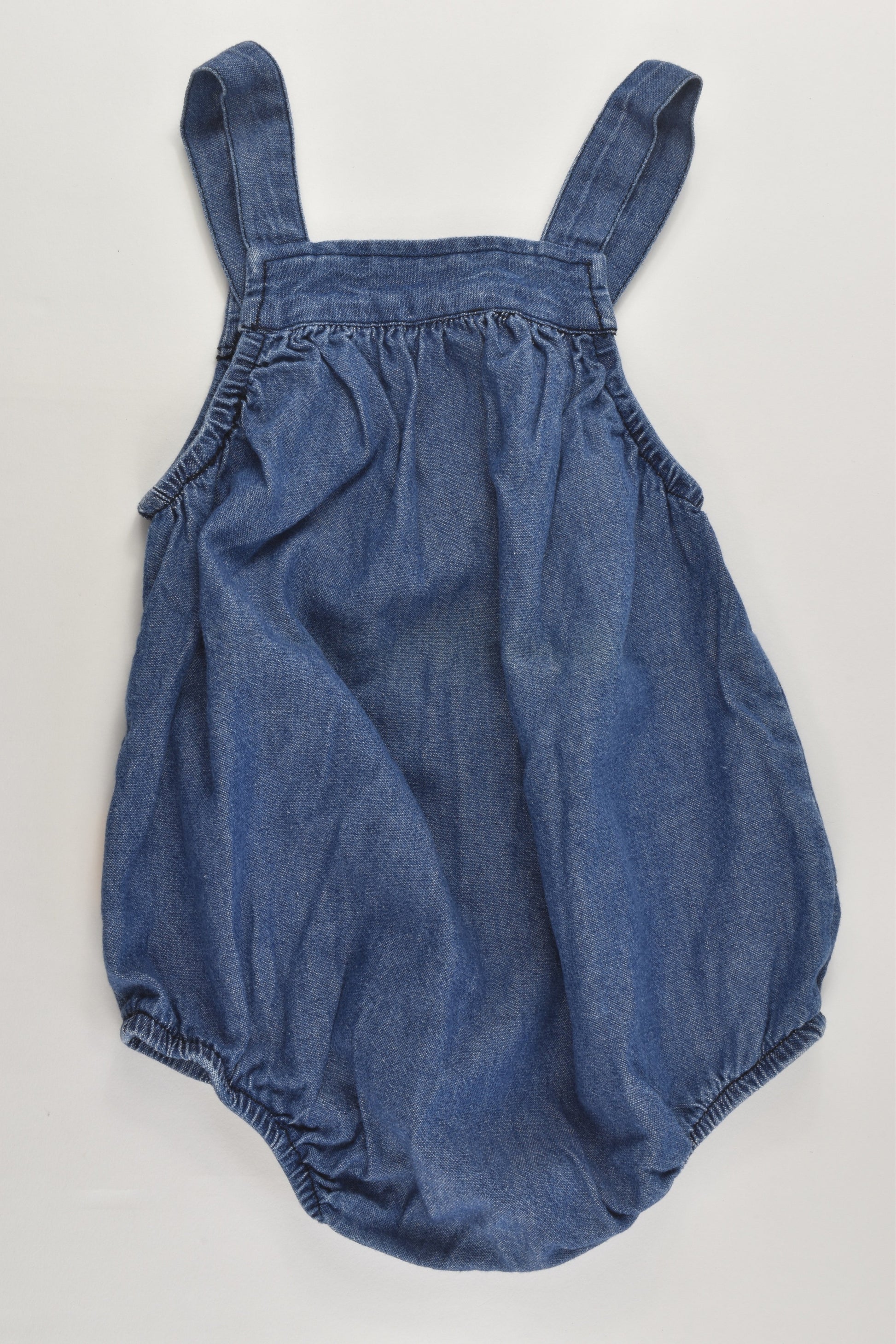 Bright Bots Size 1 (84 cm) Short Denim Playsuit