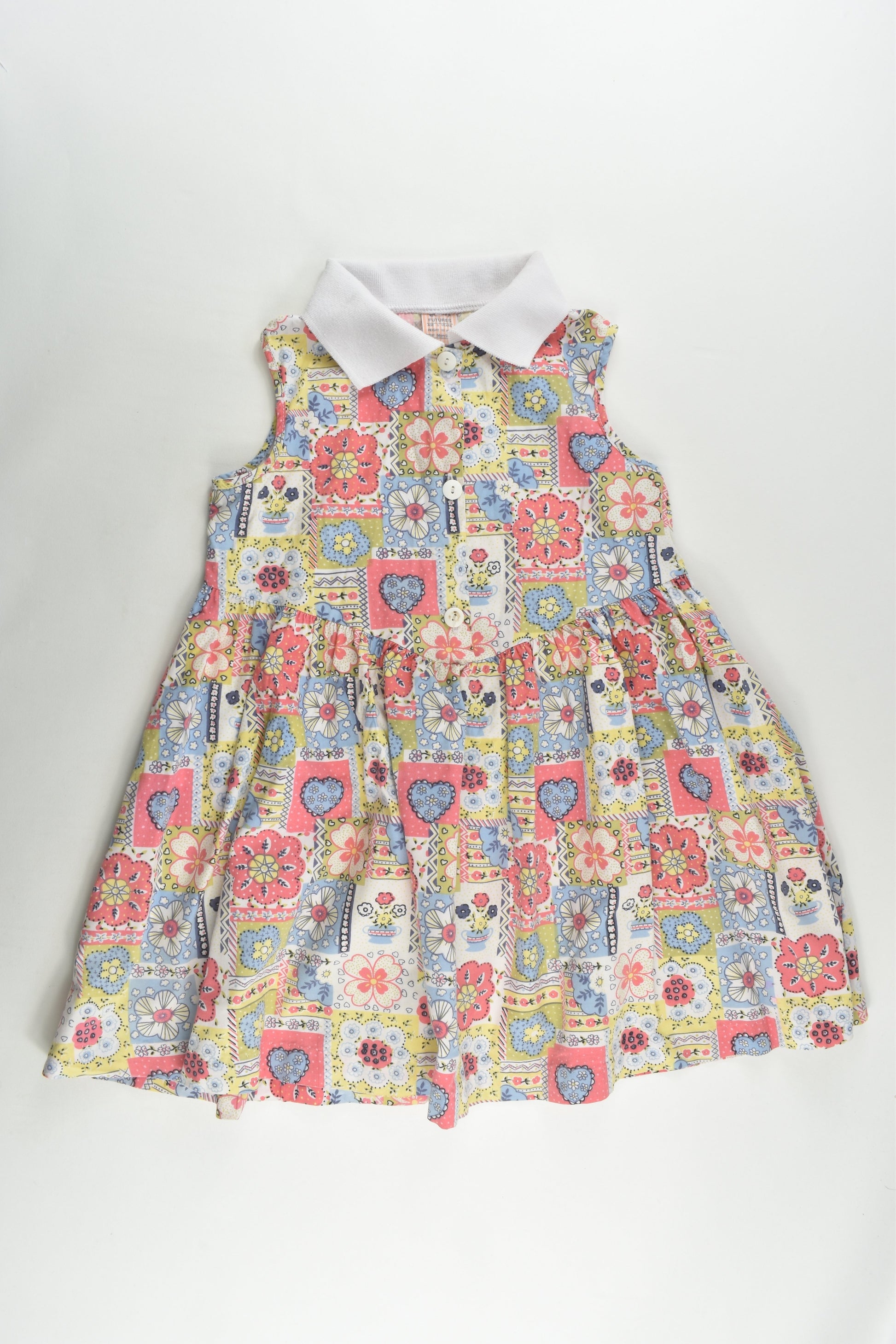 Bright Futures Size 5 (110 cm) Floral Dress