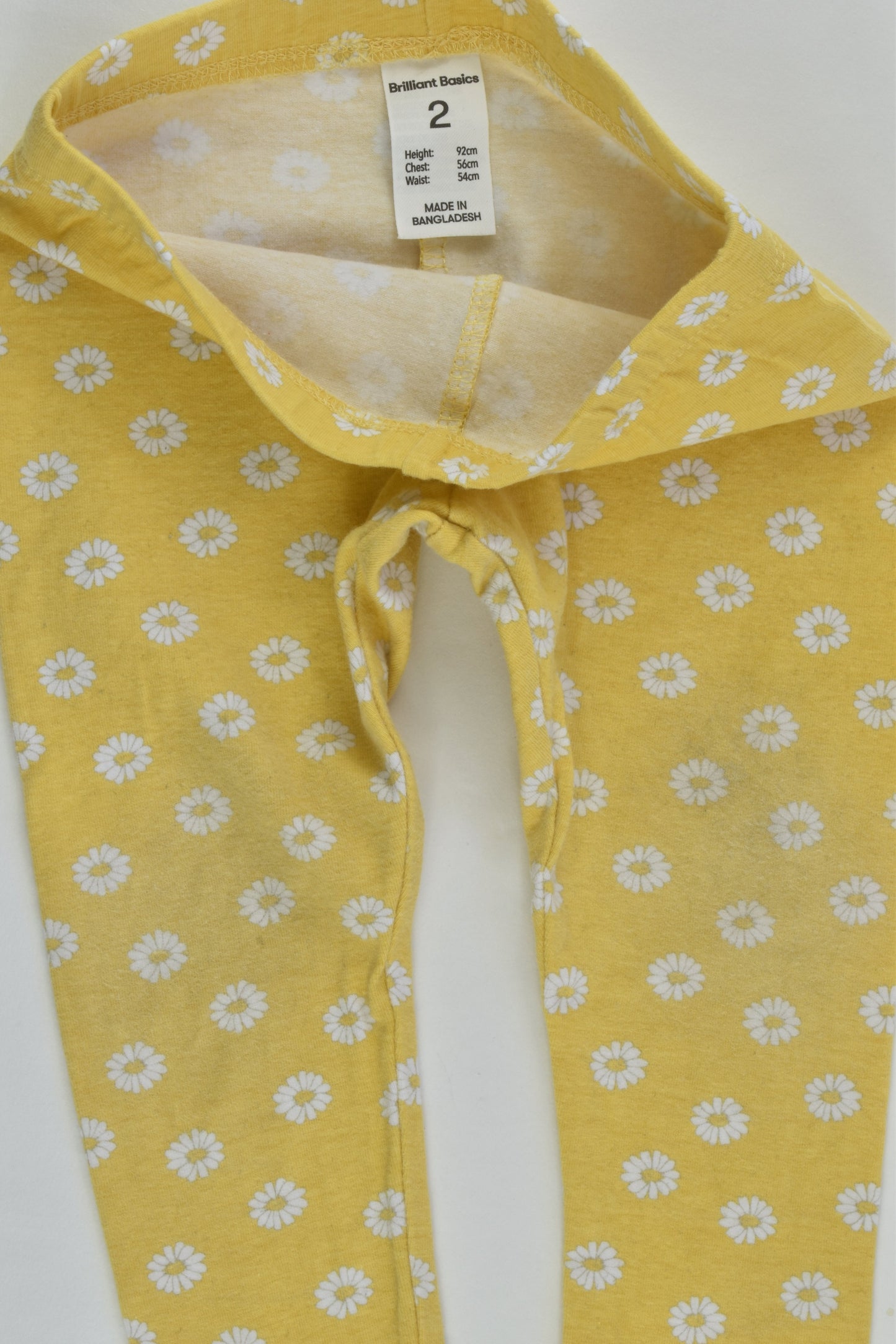 Brilliant Basics Size 2 Floral Leggings