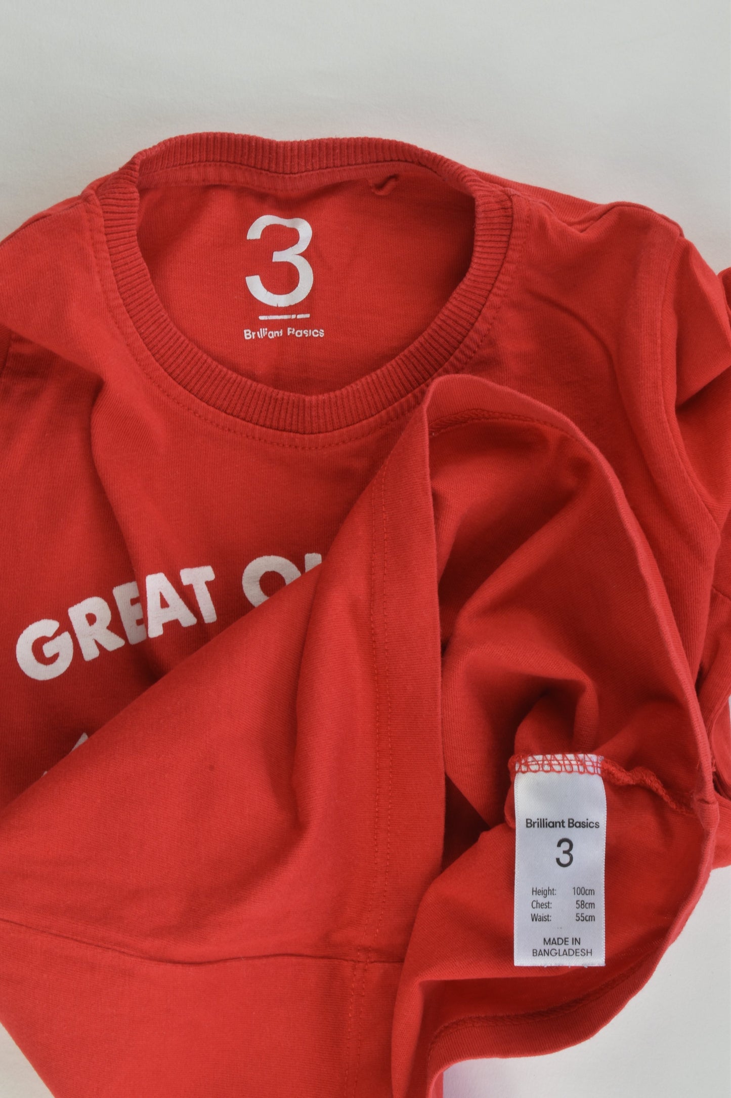 Brilliant Basics Size 3 'Great Outdoors Adventure Awaits' Top