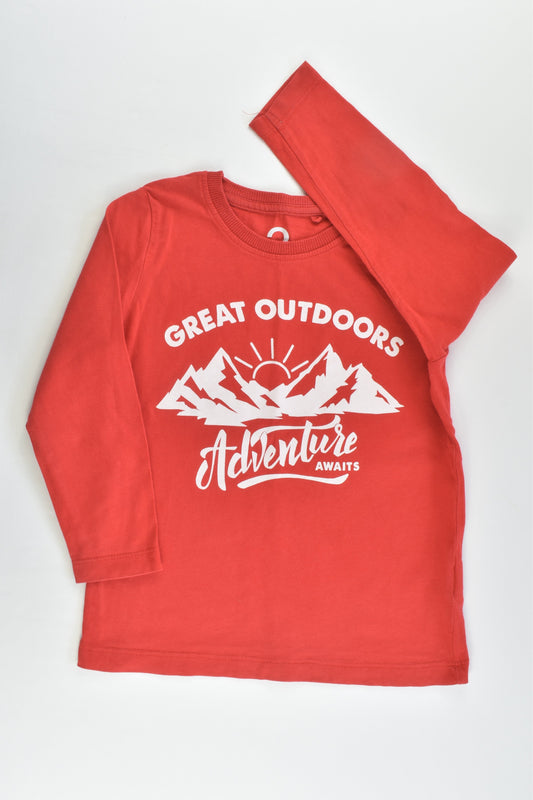 Brilliant Basics Size 3 'Great Outdoors Adventure Awaits' Top