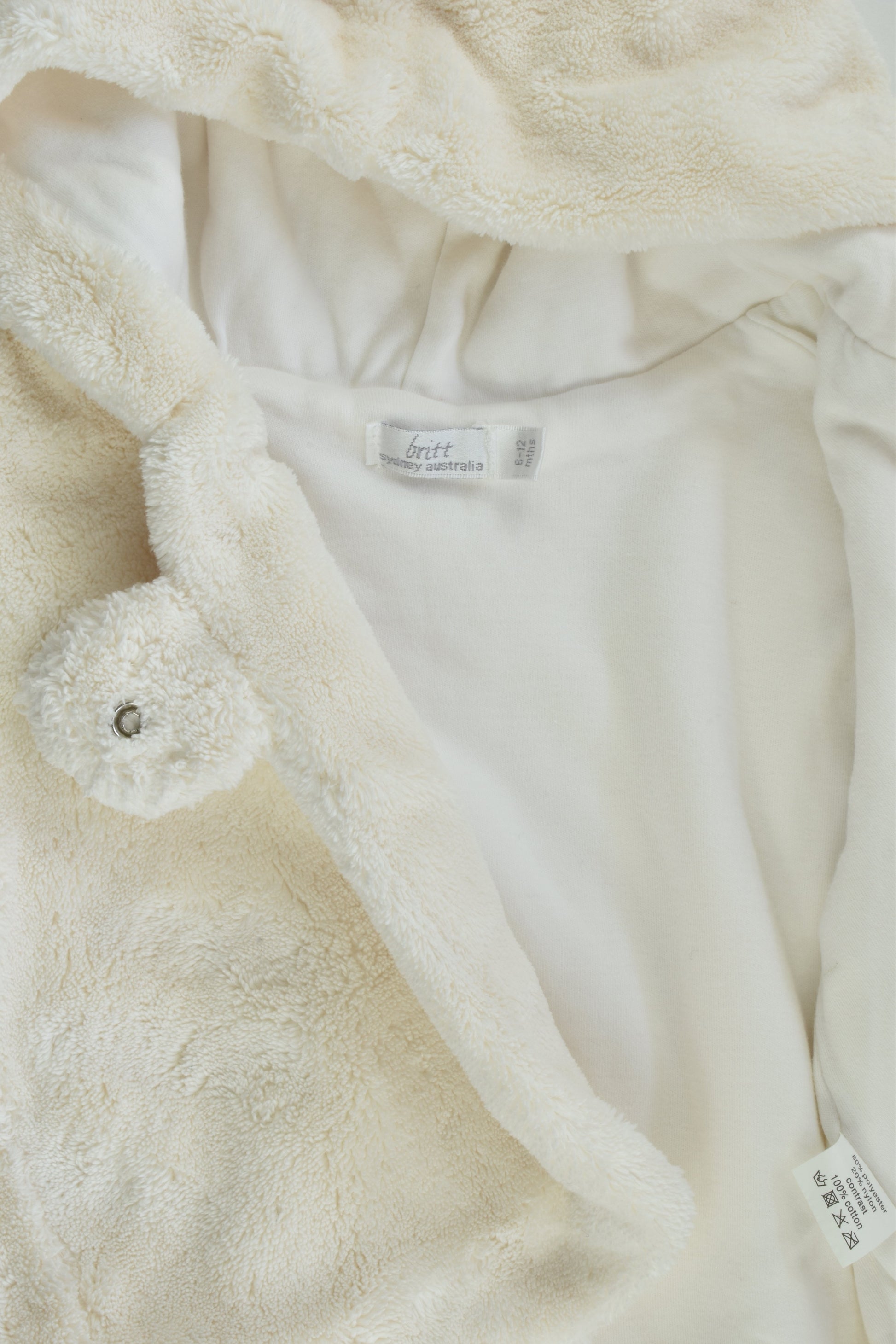 Britt (Sydney) Size 0 (6-12 months) Fluffy Jacket