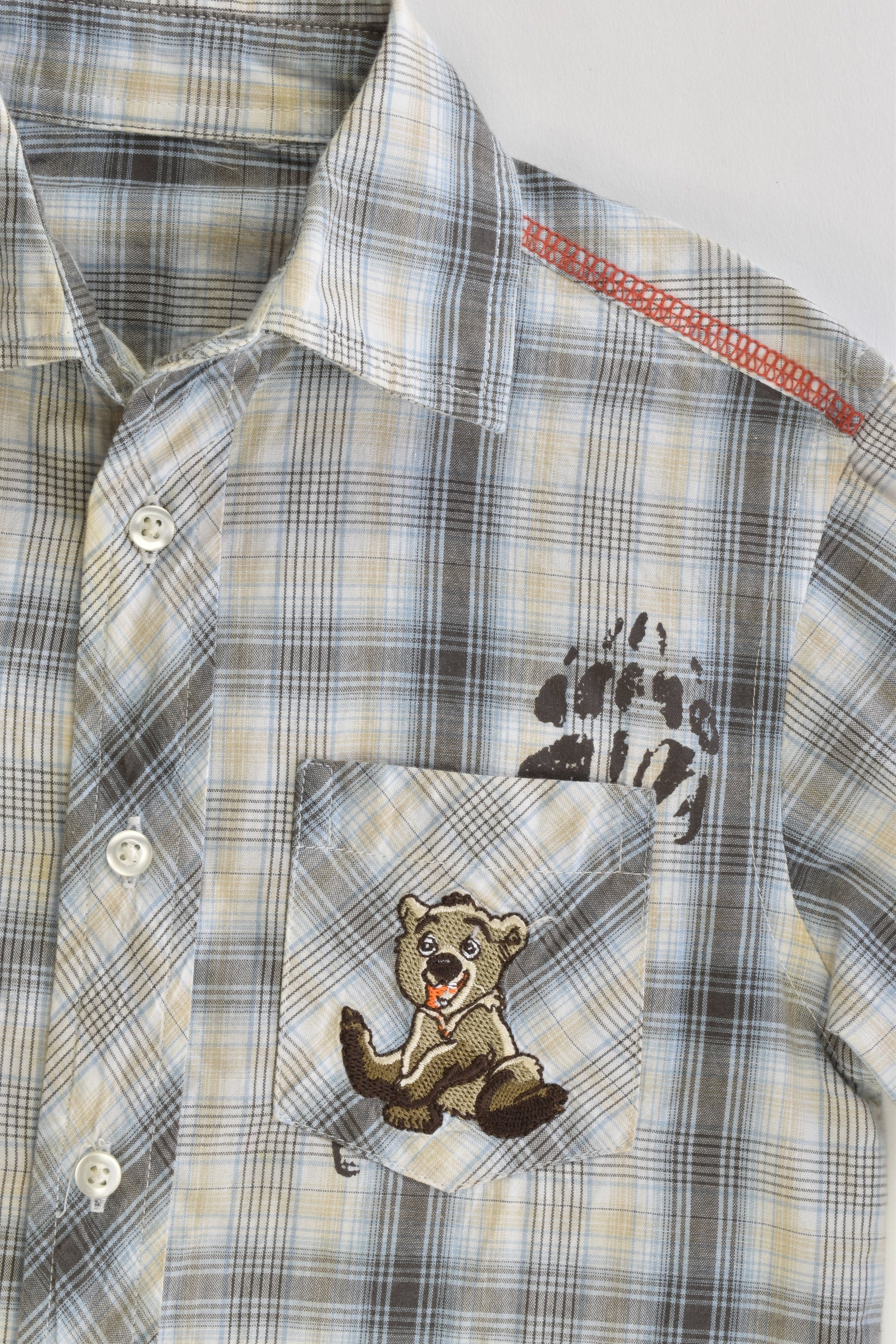 Brother Bear Koda Size 5 Collared Shirt
