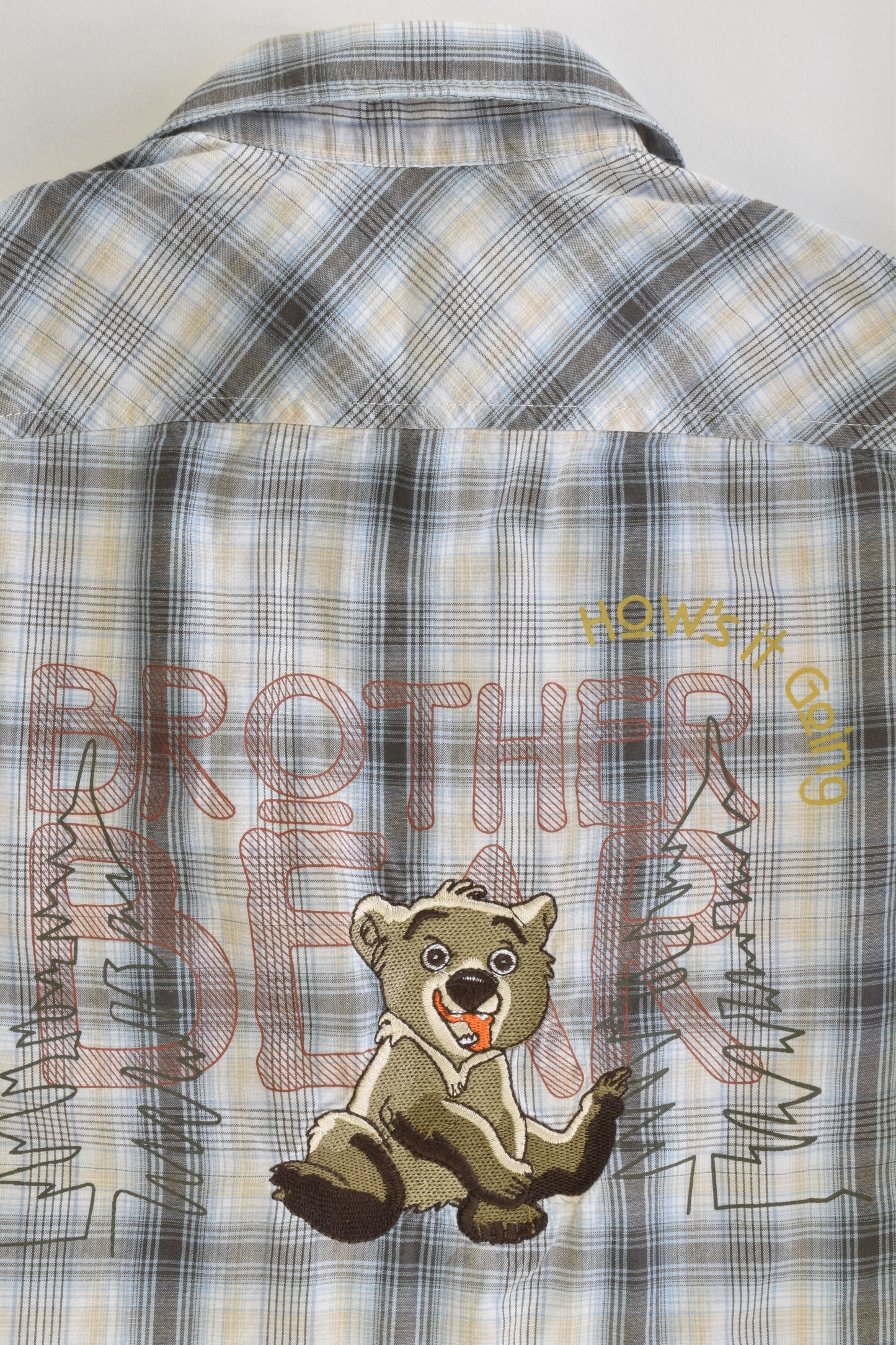 Brother Bear Koda Size 5 Collared Shirt