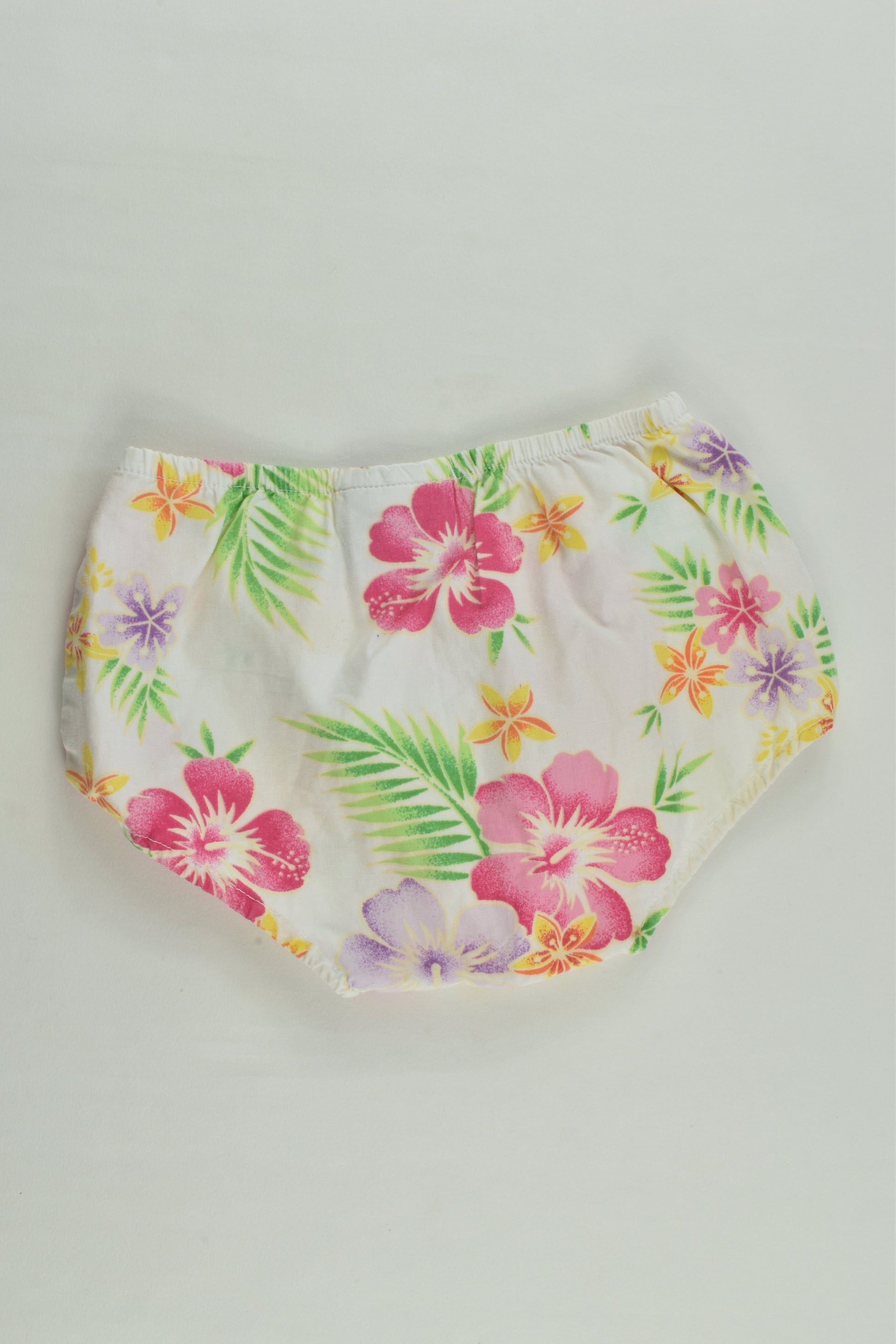Bruin Size 00 Floral Nappy Cover
