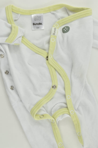 Bundle Size 0000 Organic Footed Romper