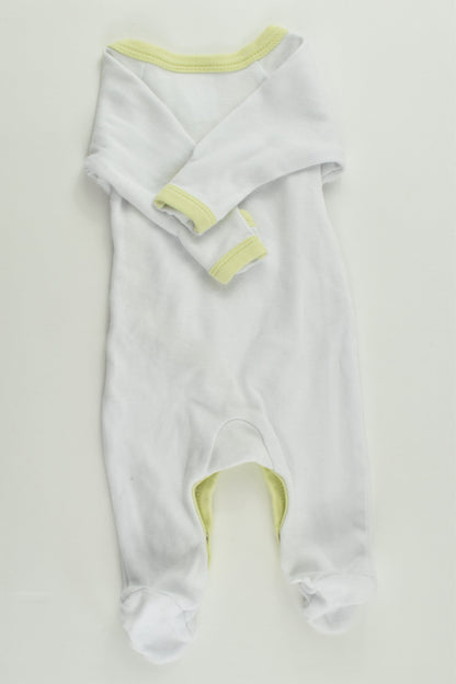 Bundle Size 0000 Organic Footed Romper