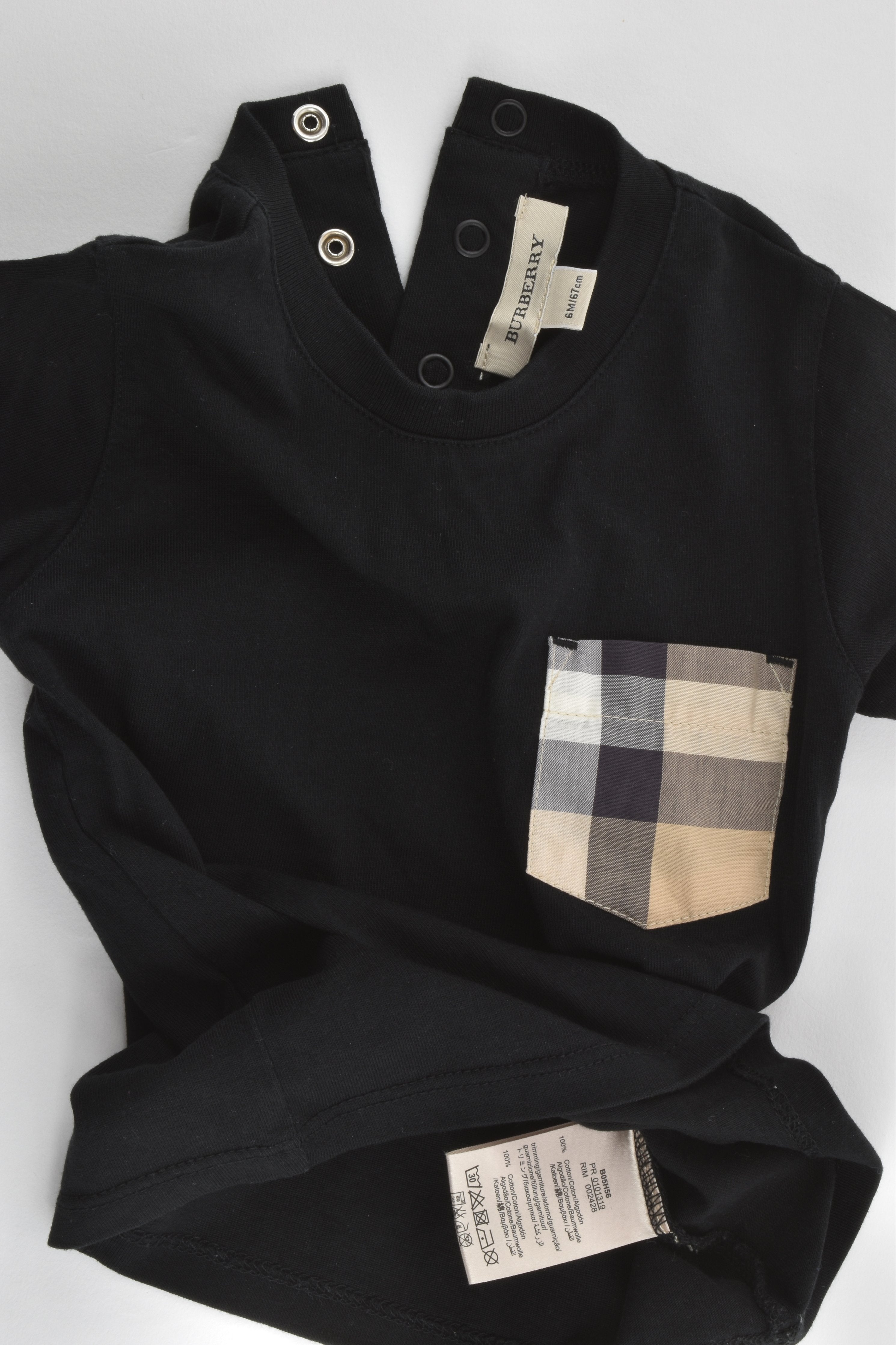 Burberry kids shirt size 6 shops