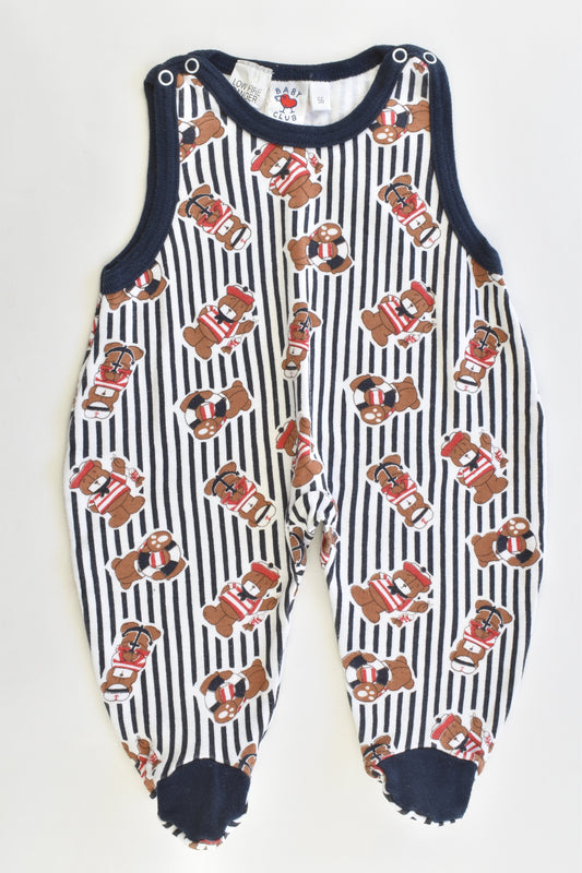 C&A Size 56 cm (000) Sailor Teddy Overalls