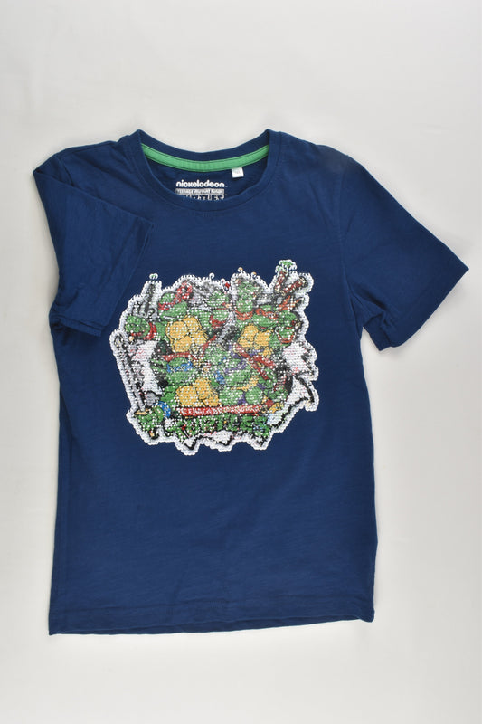 C&A Size 6-7 (122 cm) Ninja Turtles Sequins T-shirt