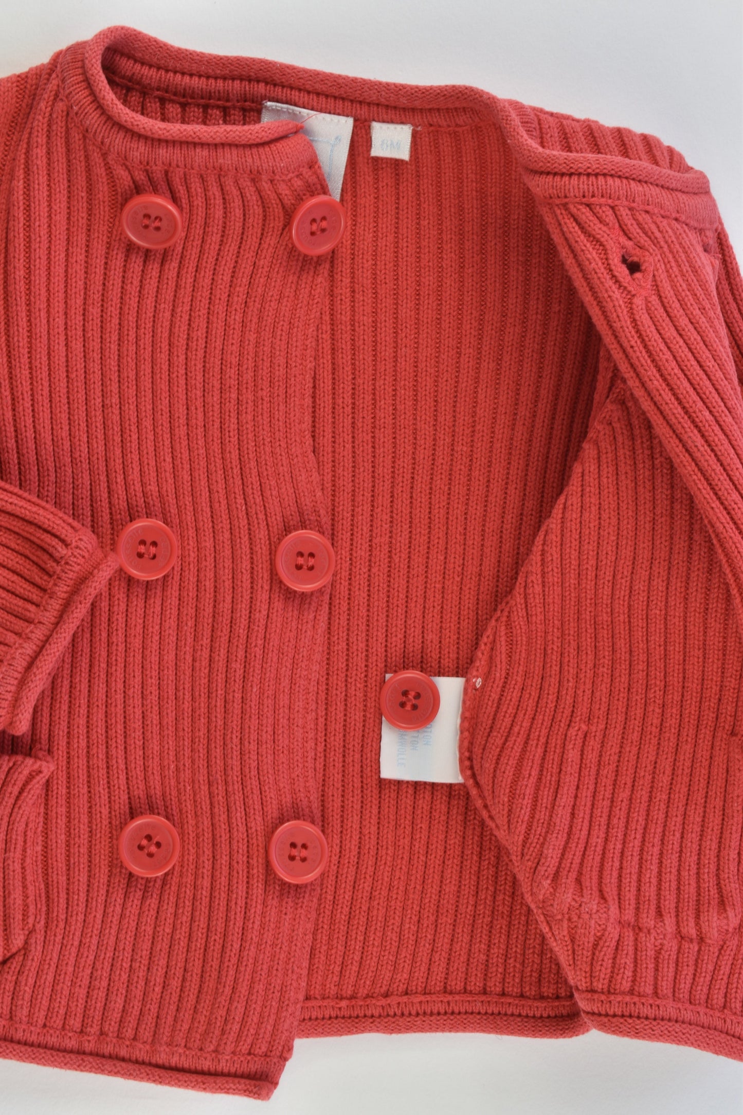 Cadet Rousselle (France) Size 00-0 (6 months) Knitted Cardigan