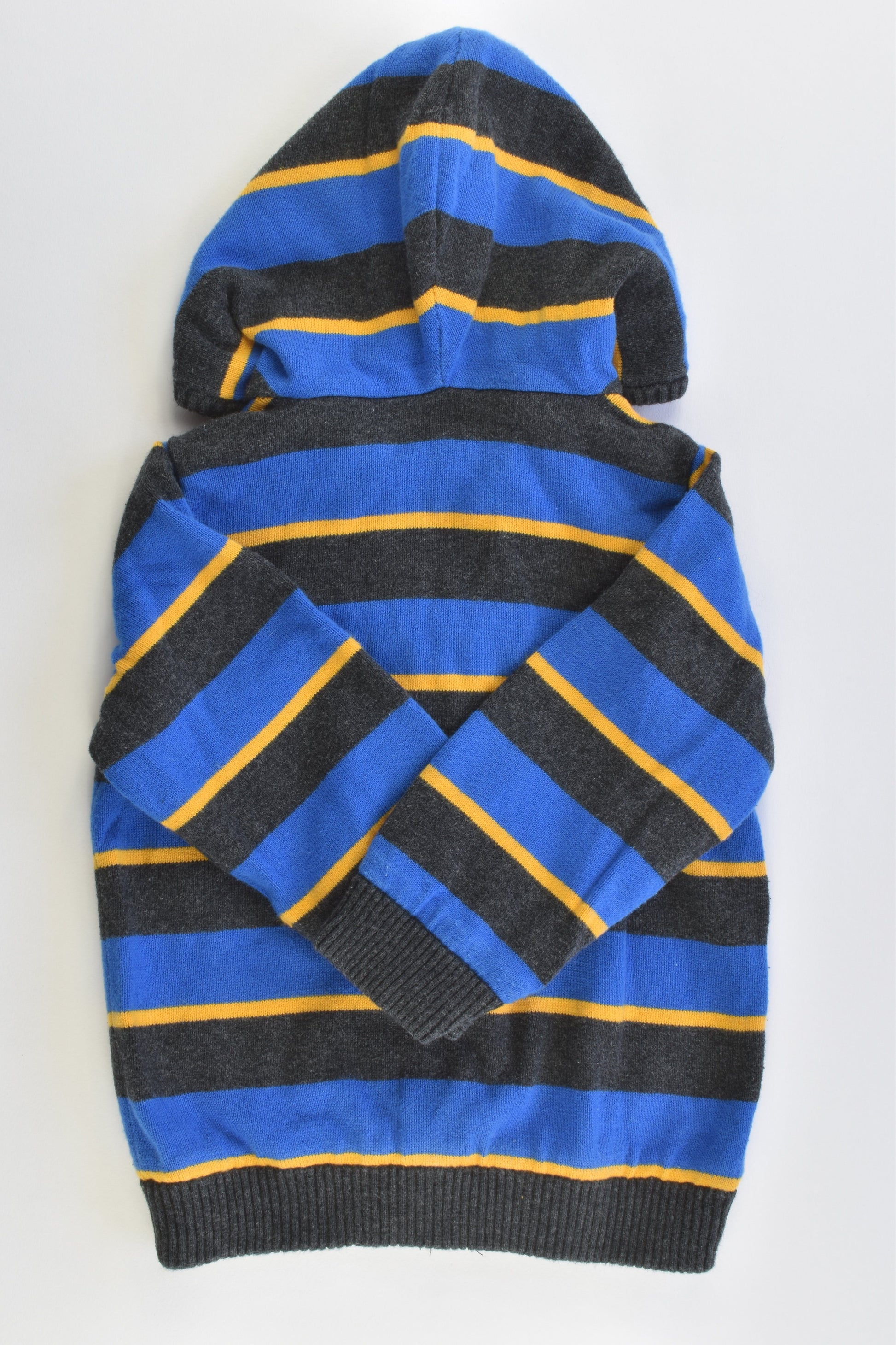 Cadet Rousselle (France) Size 1 (18 months) Lined Hooded Knitted Jumper