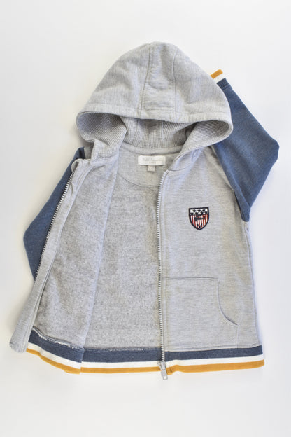 Cadet Rousselle (France) Size 1-2 (24 months) Hooded Jumper