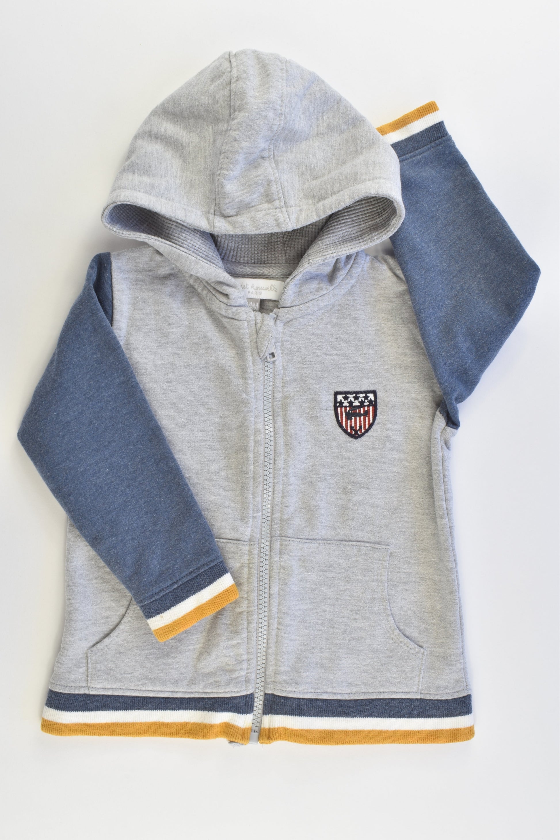 Cadet Rousselle (France) Size 1-2 (24 months) Hooded Jumper