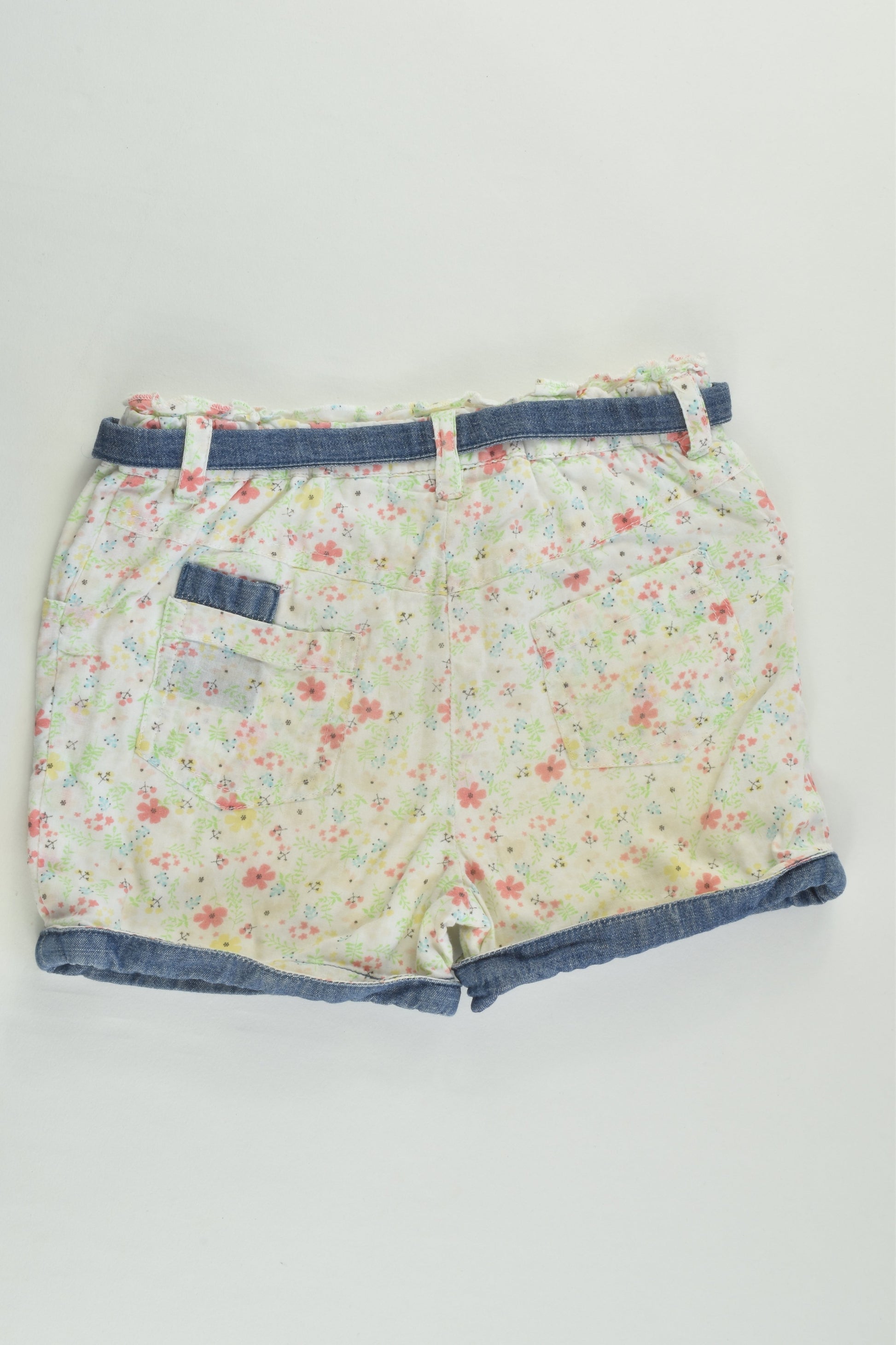 Cadet Rousselle (Paris) Size 1-2 (24 months) Floral Shorts