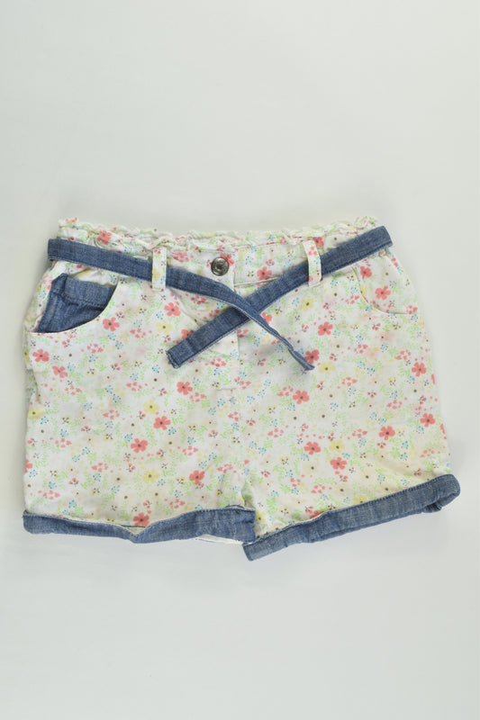 Cadet Rousselle (Paris) Size 1-2 (24 months) Floral Shorts