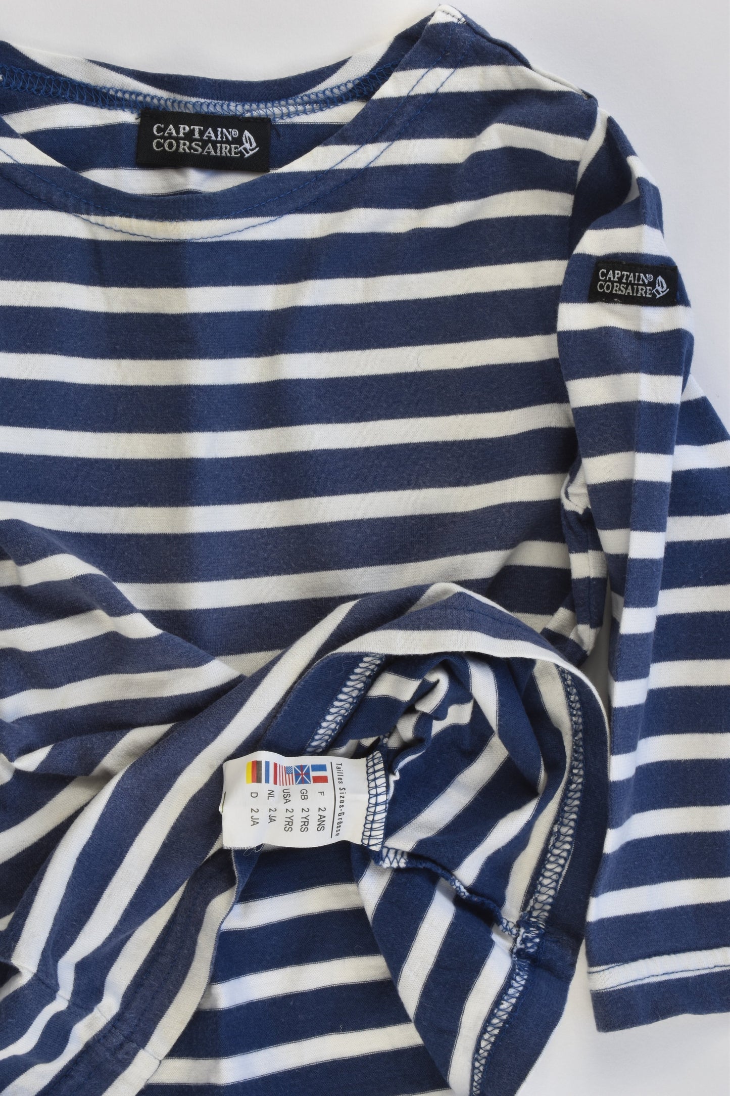 Captain Corsaire (France) Size 2 Striped Top