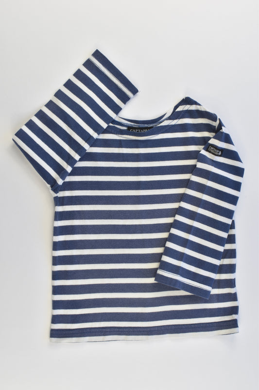 Captain Corsaire (France) Size 2 Striped Top