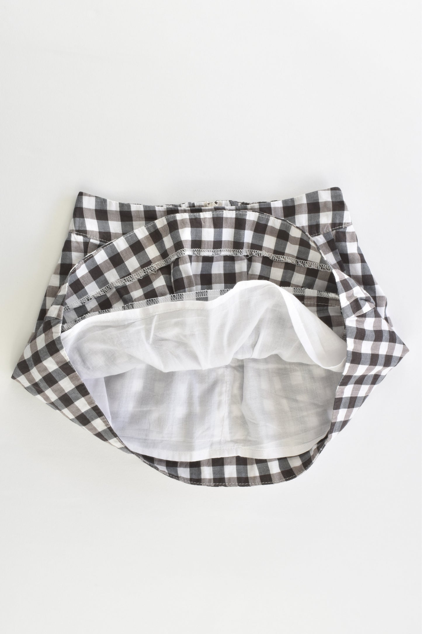 Caramel Baby & Child (London) Size 4 Checked Lined Skirt
