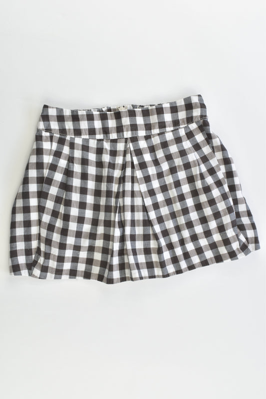 Caramel Baby & Child (London) Size 4 Checked Lined Skirt