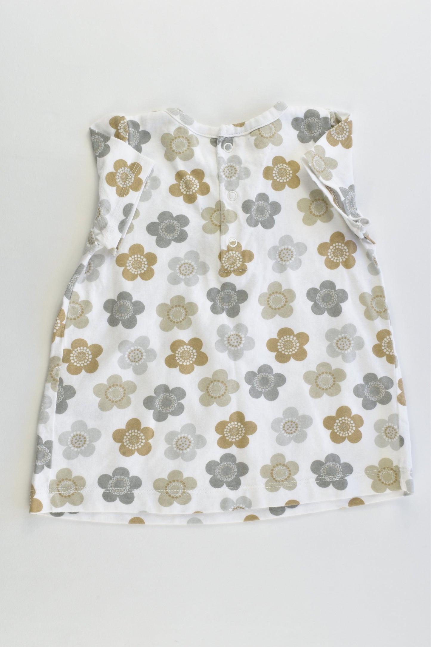 Carter's Size 0 (9 months) Floral T-shirt
