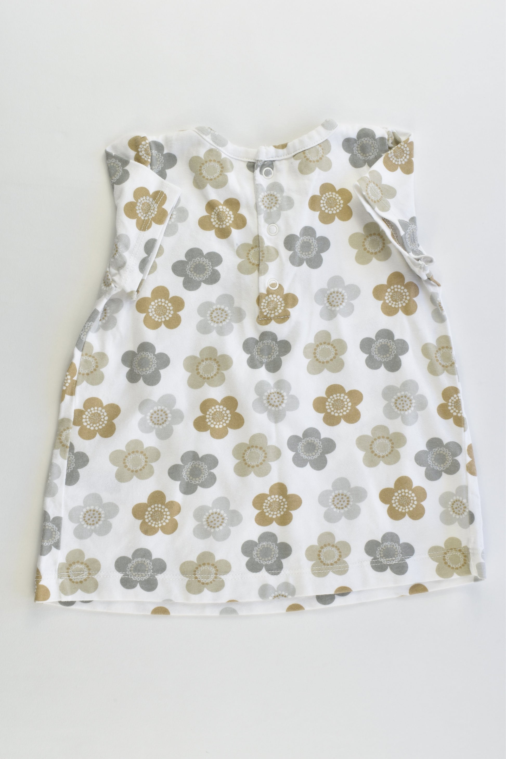 Carter's Size 0 (9 months) Floral T-shirt