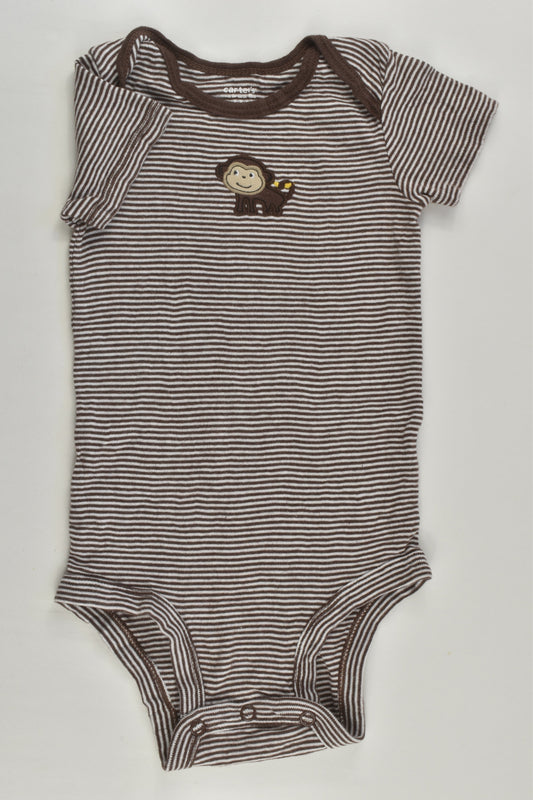Carter's Size 0 (9 months) Monkey Bodysuit