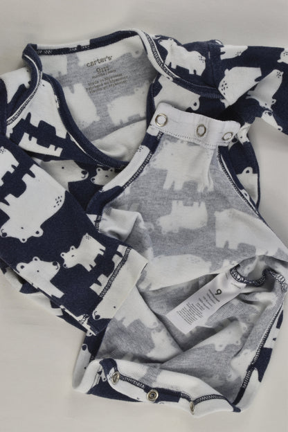 Carter's Size 0 (9 months) Polar Bear Bodysuit