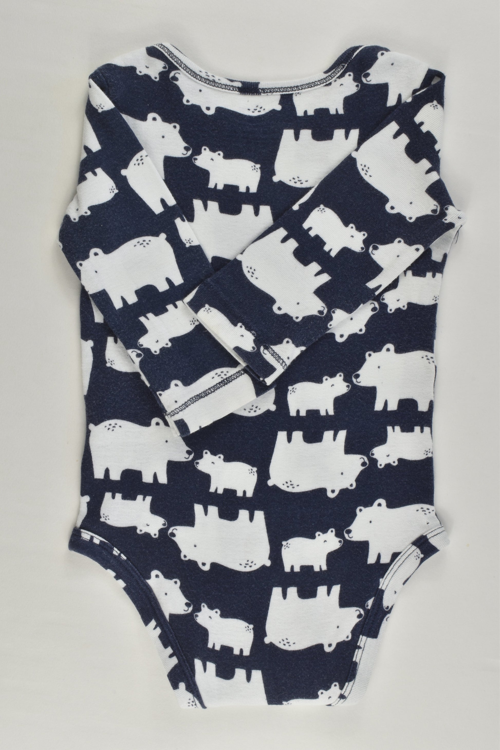 Carter's Size 0 (9 months) Polar Bear Bodysuit