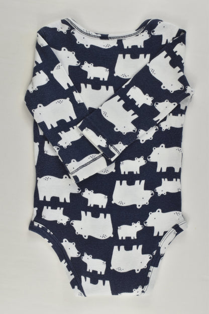 Carter's Size 0 (9 months) Polar Bear Bodysuit
