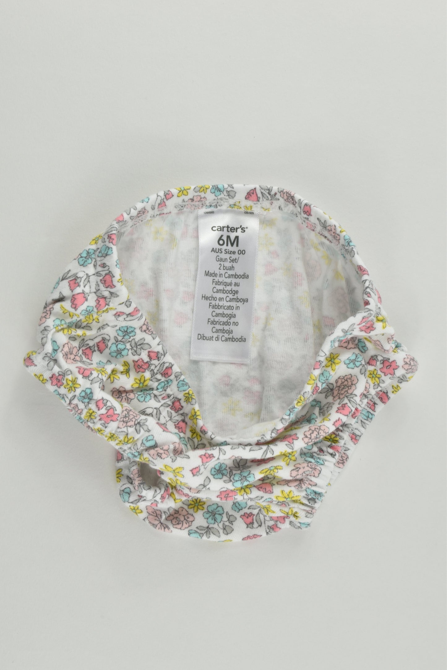 Carter's Size 00 (6 months) Liberty Print Dress and Matching Bloomers