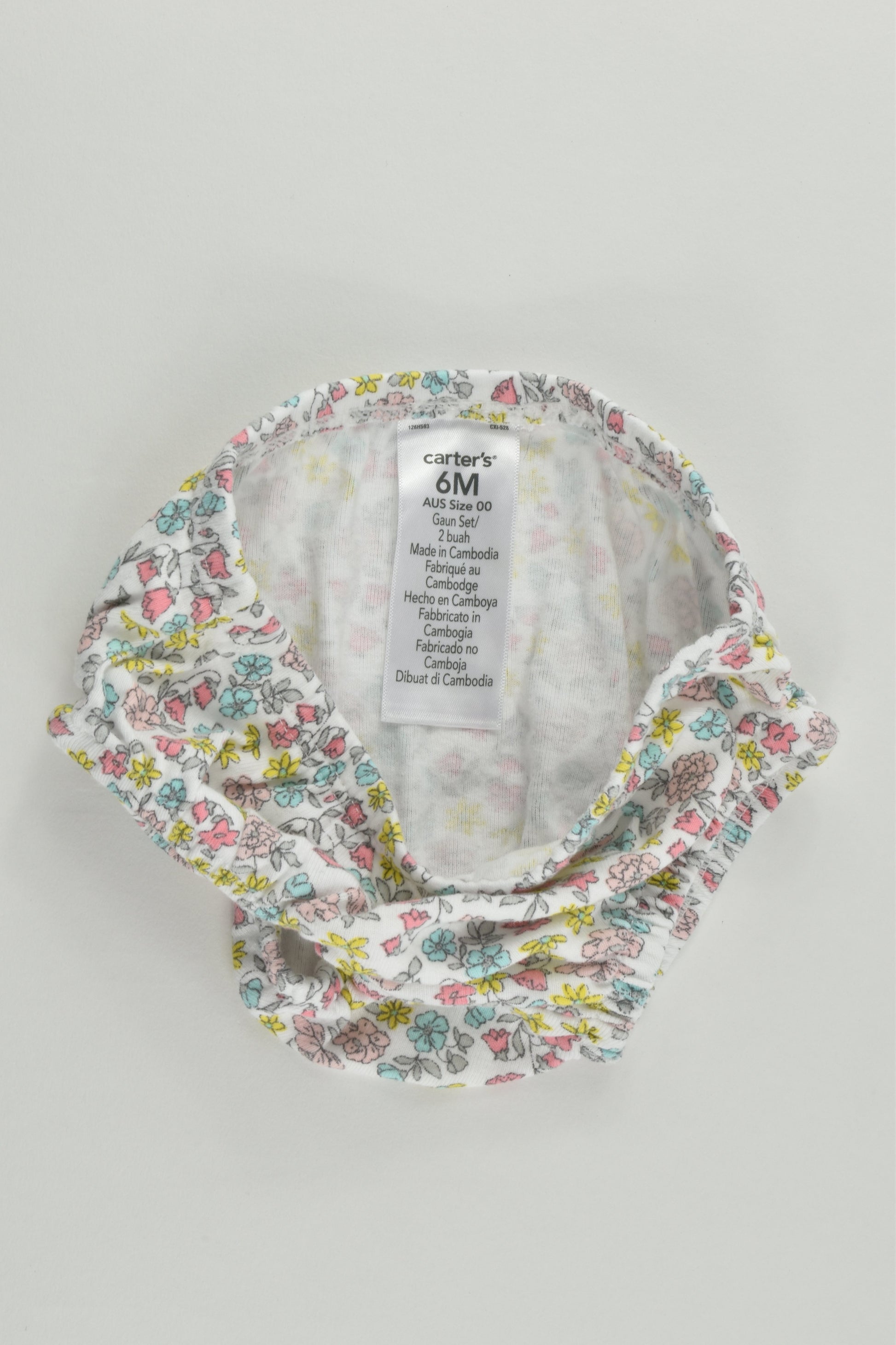 Carter's Size 00 (6 months) Liberty Print Dress and Matching Bloomers