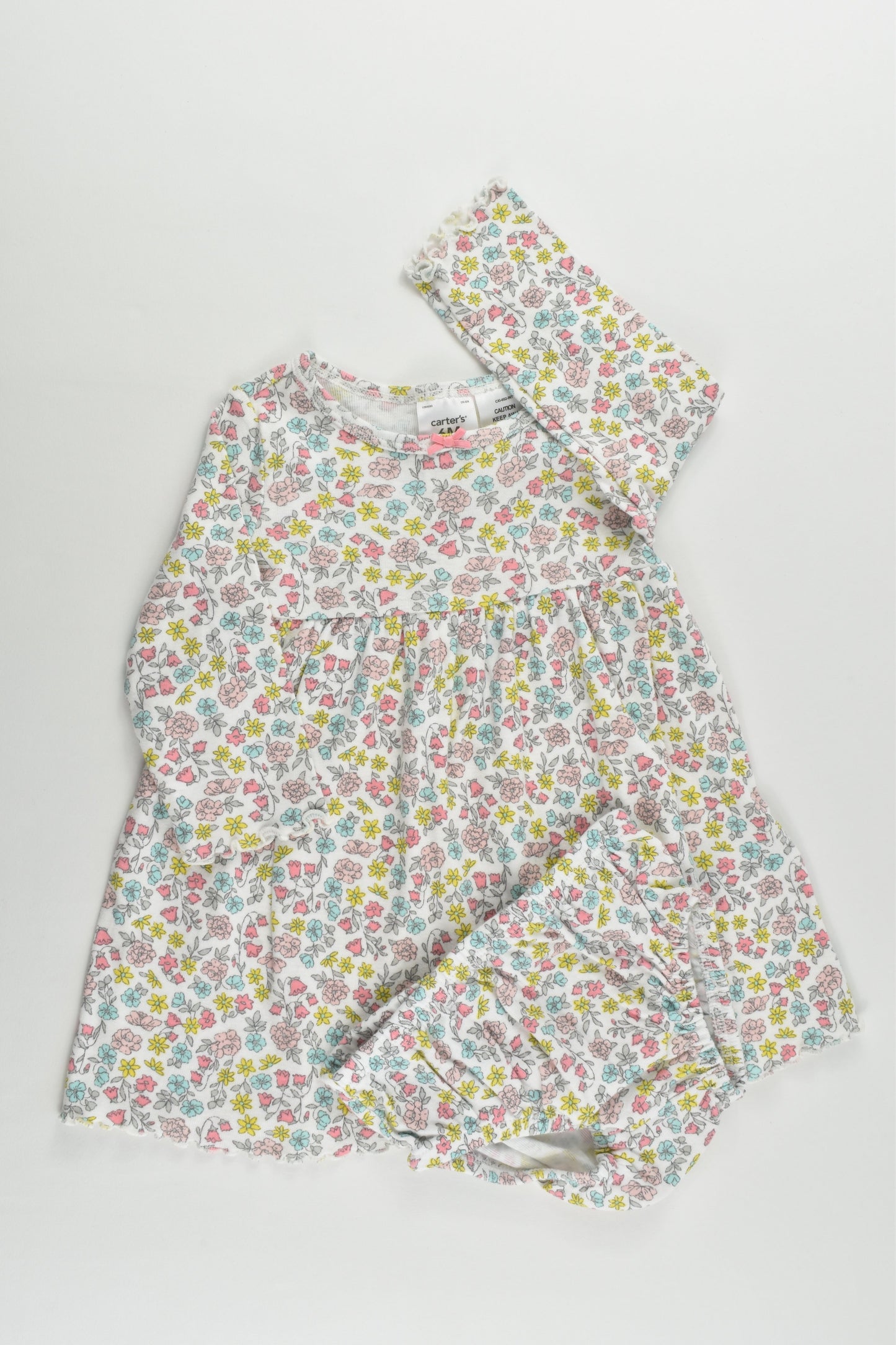 Carter's Size 00 (6 months) Liberty Print Dress and Matching Bloomers