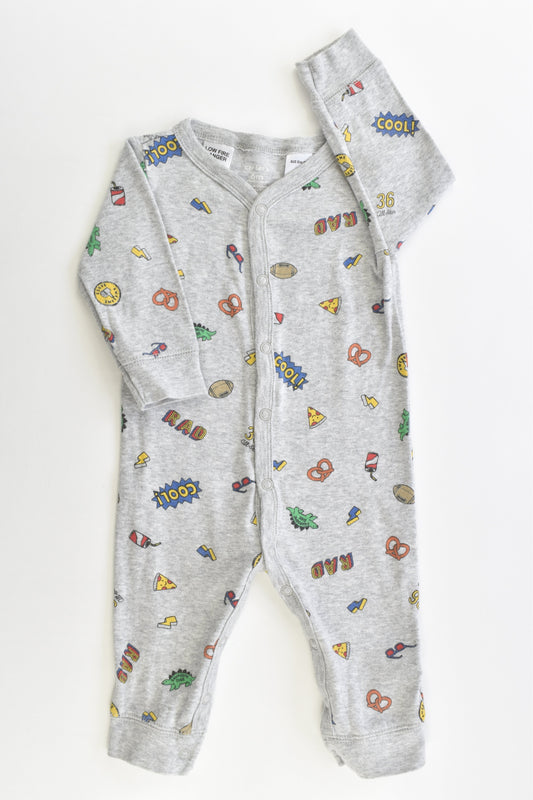 Carter's Size 00 (6 months) 'Rad' Romper