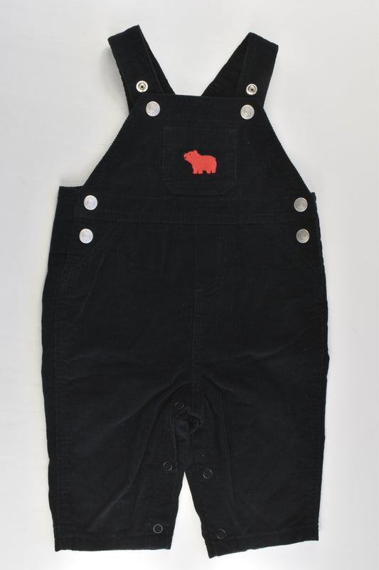 Carter's Size 00 (6 months) Soft Bear Cord Overalls