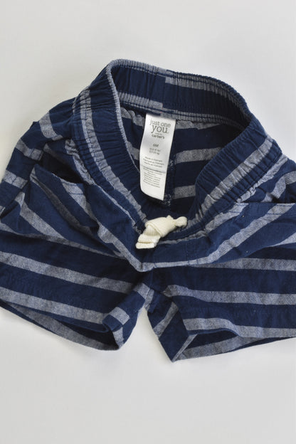 Carter's Size 00 (6 months) Striped Shorts